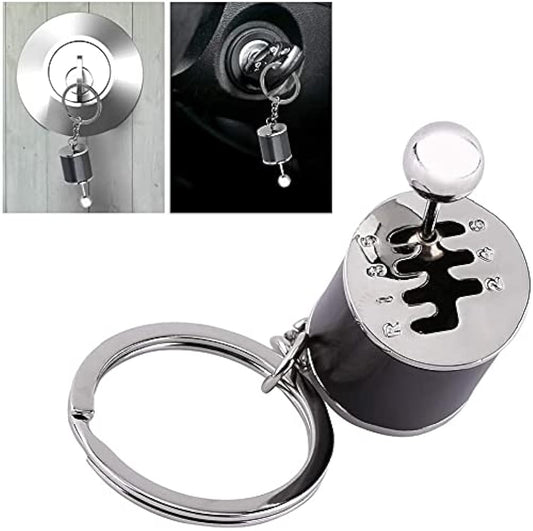 Creative Gear Shift Keychain